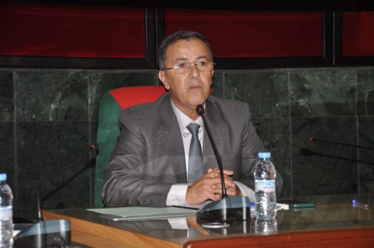 السيد عبد العزيز بنعزوز رئيس مقاطعة مغوغة يهنئ جلالة الملك بمناسبة ذكرى عيد العرش المجيد
