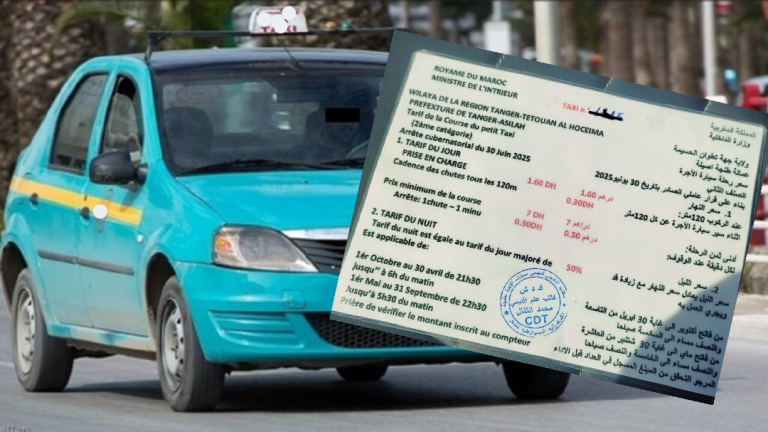 طنجة.. سائق سيارة أجرة يقضي 72 ساعة في الحراسة النظرية بسبب ترويجه لقرار عاملي “مزور”