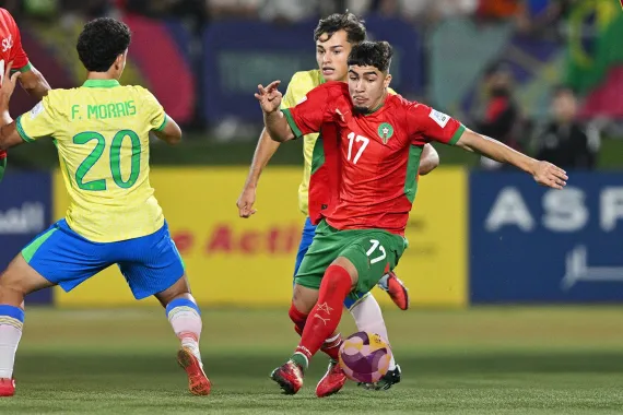 البرازيل تُقصي المغرب وتصل نصف نهائي كأس العالم للفتيان