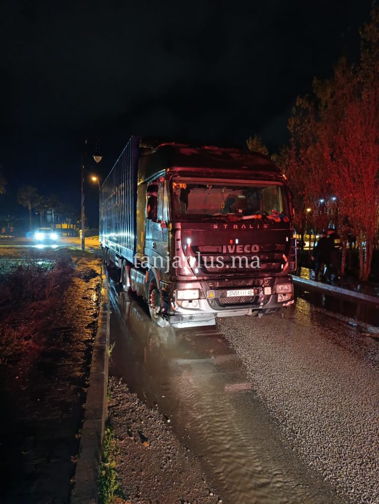 طنجة.. مصرع رجل دهسته شاحنة بالمدينة الجديدة ابن بطوطة