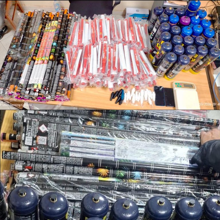 أمن طنجة يوقف مروجي “شهب صناعية” عبر فايسبوك