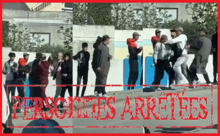 أمن طنجة يحيل شخصين على النيابة العامة بسبب “فيديو” تبادل العنف بالسلاح الأبيض