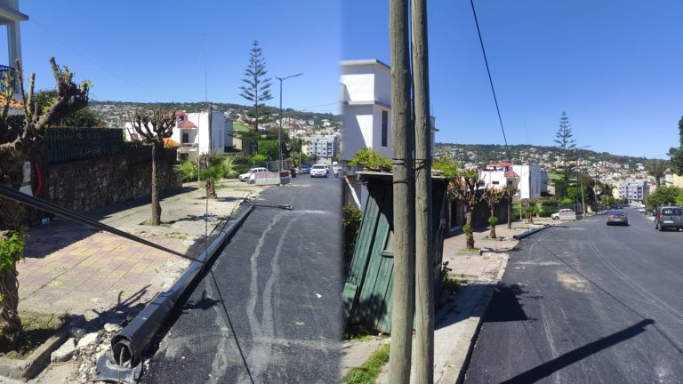 سقوط عمود إنارة بـ”سيدي البوخاري” في طنجة يُسائل جودة الأشغال ويُقلق الساكنة