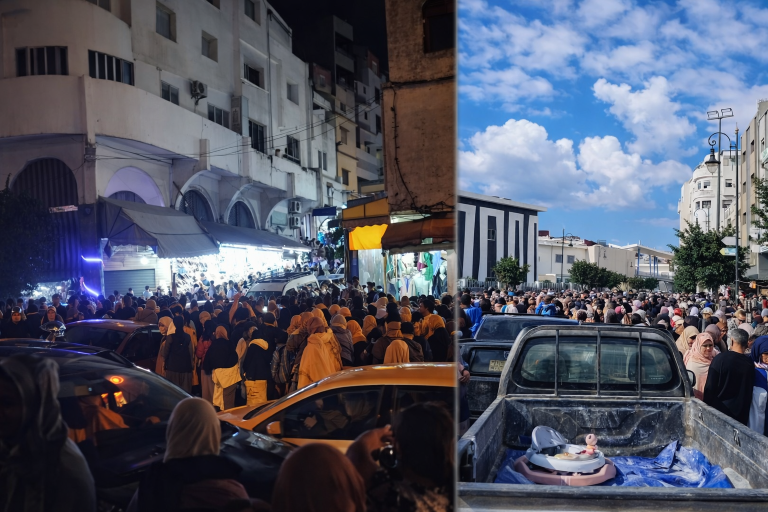 تغول “الفراشة” ببني مكادة يبتلع الشوارع ويخنق حركة السير والجولان