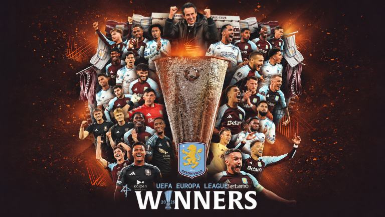 إيمري يفعلها من جديد… أستون فيلا بطلا للدوري الأوروبي بثلاثية رائعة