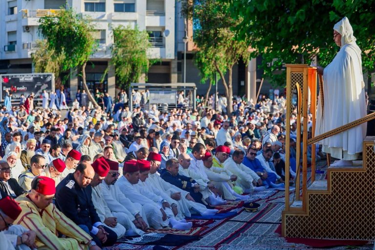 أجواء روحانية تطبع صلاة عيد الأضحى بمصلى السوريين بطنجة