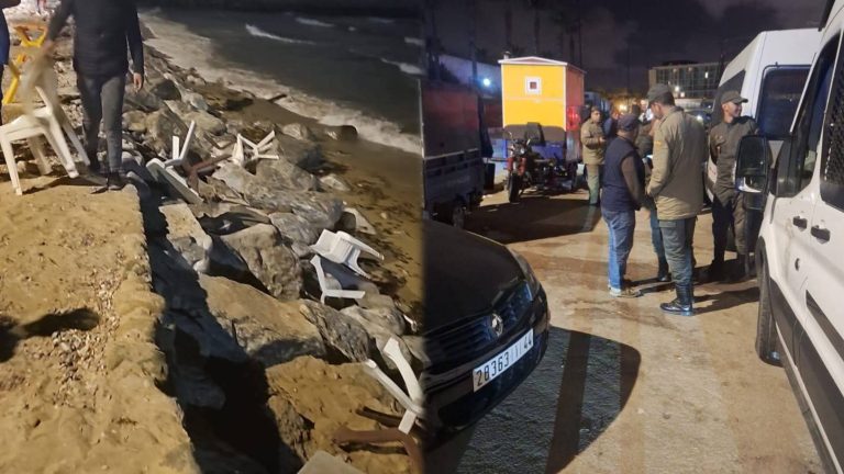 طنجة.. حملة لتحرير الملك العمومي بـ“الغندوري” و“فيلا هاريس” تنتهي بحجز مقاه متنقلة