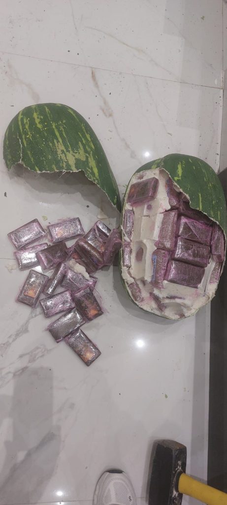 تفاصيل إحباط عملية تهريب كمية مهمة من المخدرات داخل “دلاح مزيف” باكزناية