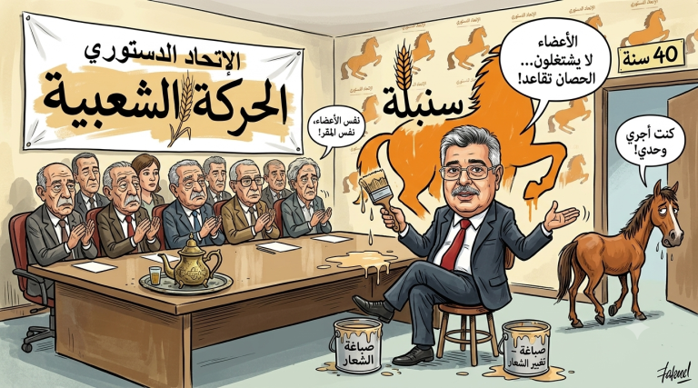 بعد 40 سنة من الركض.. الحصان طلب التقاعد والزموري انتقل إلى السنبلة!