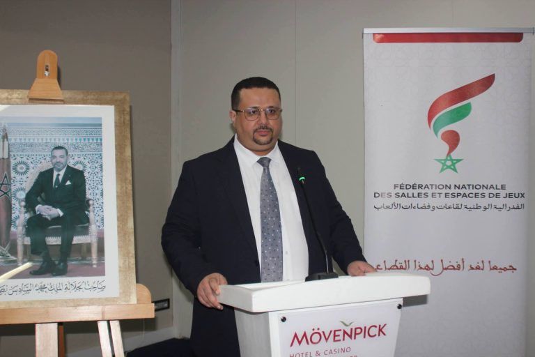 السيد مولاي الشريف زين العابدين رئيس الفدرالية الوطنية لقاعات وفضاءات الألعاب يهنئ جلالة الملك بمناسبة ذكرى عيد العرش المجيد