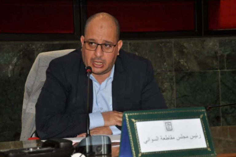 السيد محمد سعيد أهروش رئيس مقاطعة السواني يهنئ جلالة الملك بمناسبة ذكرى عيد العرش المجيد